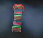 striped knit dress belt view